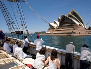 Sydney Tall Ships all hands on deck